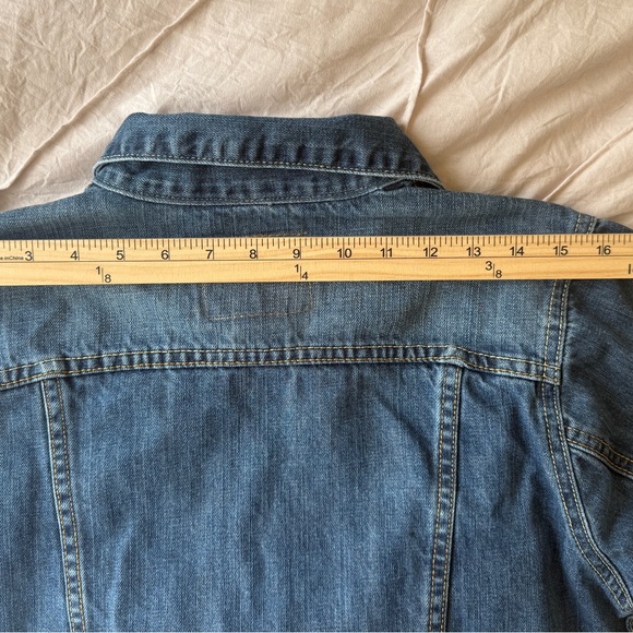 Levi's Indigo Childs Denim Jacket Vintage Style - Picture 6 of 16